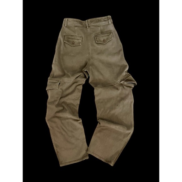 Aritzia Wilfred Free Brennan Utility Cargo Pants Size 6 Dark Beige Brown - Picture 2 of 12